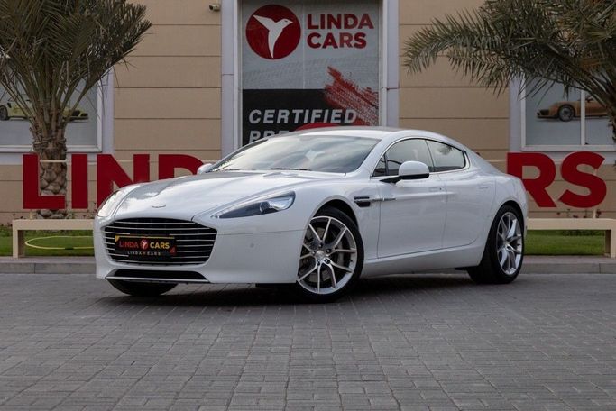 Used Aston Martin Rapide I (S), 5.9 l, 2014 in Dubai by Linda Cars, White color. GCC Specs | AUTO.AE