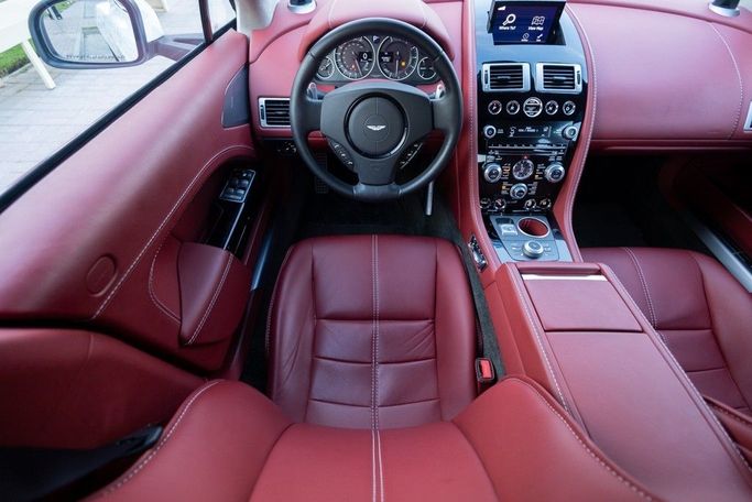 Used Aston Martin Rapide I (S), 5.9 l, 2014 in Dubai by Linda Cars, White color. GCC Specs | AUTO.AE