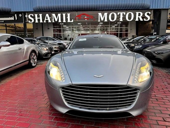 Подержанный Aston Martin Rapide I (S), 5.9 л, 2014 в Дубае от Shamil Motors Серый цвет.  | AUTO.AE