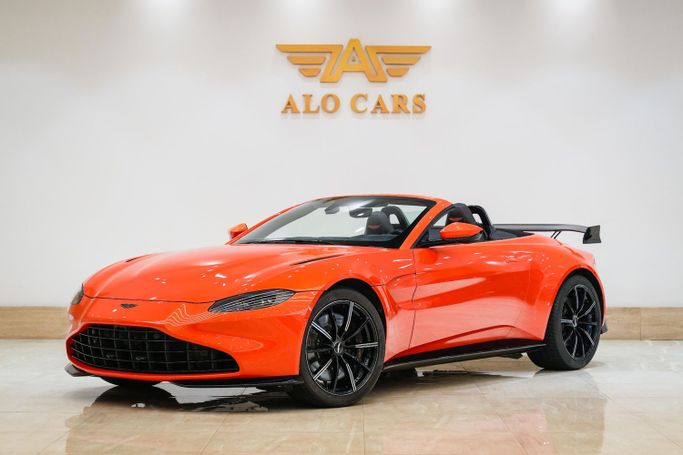 Used Aston Martin V8 Vantage IV, 4.0 l, 2022 in Dubai by ALO CARS USED CARS LLC, Red color. European Specs | AUTO.AE