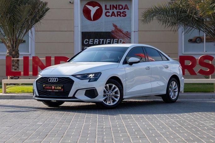 Used Audi A3 35 TFSI IV (8Y), 1.5 l, 2024 in Dubai by Linda Cars, White color. GCC Specs | AUTO.AE