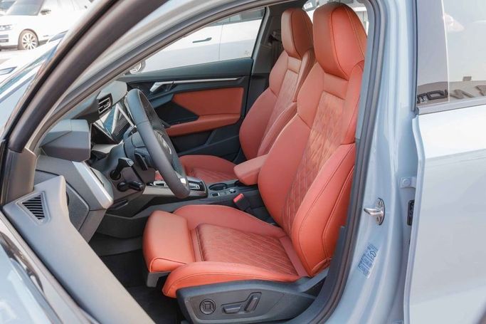 New Audi A3 35 TFSI IV (8Y) Facelift, 1.5 l, 2025 in Dubai by Albakheet Motors, Silver color. Chinese Specs | AUTO.AE