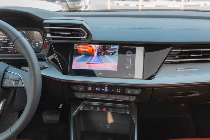 New Audi A3 35 TFSI IV (8Y) Facelift, 1.5 l, 2025 in Dubai by Albakheet Motors, Silver color. Chinese Specs | AUTO.AE