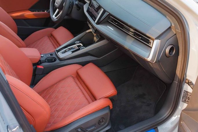 New Audi A3 35 TFSI IV (8Y) Facelift, 1.5 l, 2025 in Dubai by Albakheet Motors, Silver color. Chinese Specs | AUTO.AE