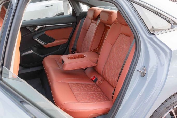 New Audi A3 35 TFSI IV (8Y) Facelift, 1.5 l, 2025 in Dubai by Albakheet Motors, Silver color. Chinese Specs | AUTO.AE