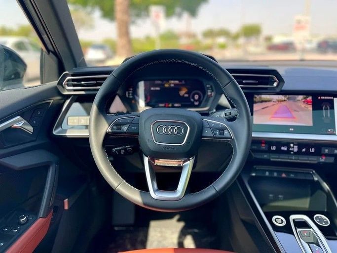 New Audi A3 A3L 35 TFSI IV (8Y) Facelift, 1.5 l, 2025 in Dubai by 66 Motors, Grey color. Chinese Specs | AUTO.AE