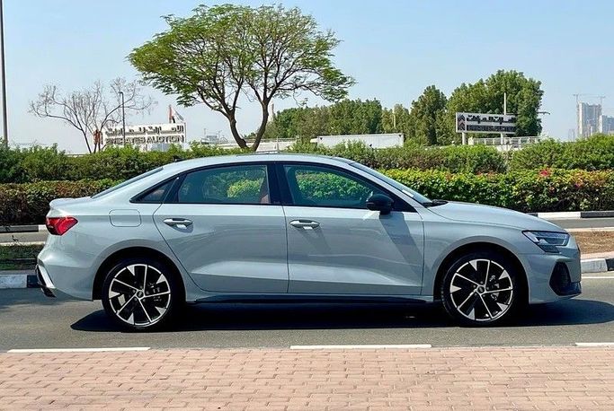 New Audi A3 A3L 35 TFSI IV (8Y) Facelift, 1.5 l, 2025 in Dubai by 66 Motors, Grey color. Chinese Specs | AUTO.AE