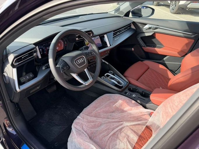 New Audi A3 A3L 35 TFSI IV (8Y) Facelift, 1.5 l, 2025 in Dubai by Billion auto, Purple color. Chinese Specs | AUTO.AE