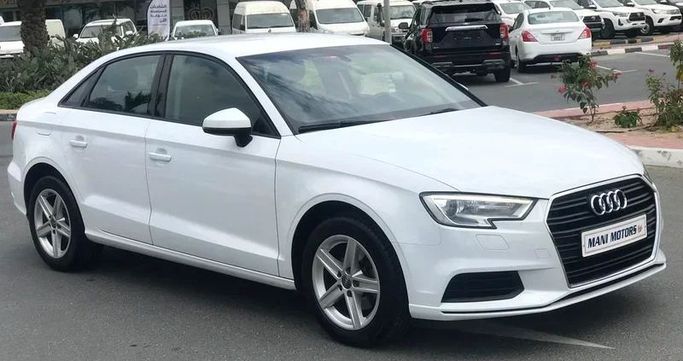 Used Audi A3 III (8V) Facelift, 2.0 l, 2018 in Dubai by mani Motors, White color. GCC Specs | AUTO.AE