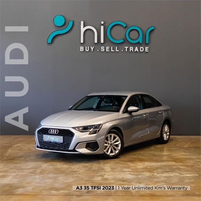 مستعملة Audi A3 35 TFSI IV (8Y), 1.4 l, 2023 في في دبي من Hi Car Approved Pre-Owned Cars Showroom، اللون رمادي. مواصفات الخليج | AUTO.AE | إعلان #264410