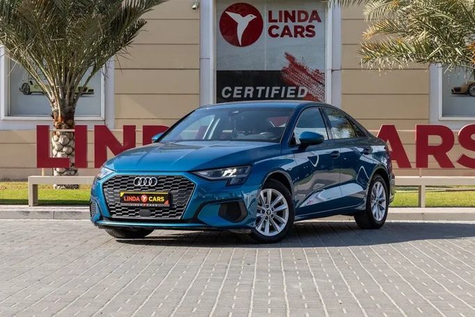 Used Audi A3 35 TFSI IV (8Y), 1.5 l, 2022 in Dubai by Linda Cars, Light Blue color. GCC Specs | AUTO.AE | Listing #265163