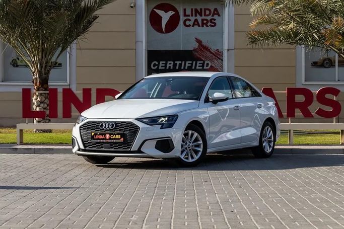 Used Audi A3 35 TFSI IV (8Y), 1.5 l, 2023 in Dubai by Linda Cars, White color. GCC Specs | AUTO.AE | Listing #265170