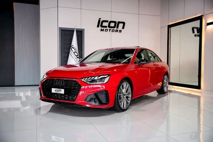 Подержанный Audi A4 35 TFSI V (B9) Рестайлинг, 2.0 л, 2023 в Дубае от Icon Motors Красный цвет. GCC | AUTO.AE | Объявление #258151