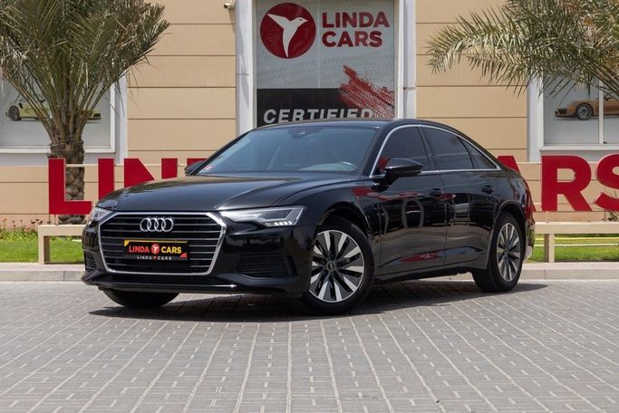 Used Audi A6 40 TFSI V (C8), 2.0 l, 2022 in Dubai by Linda Cars, Black color. GCC Specs | AUTO.AE