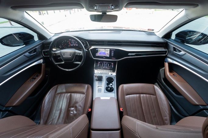 Used Audi A6 40 TFSI V (C8), 2.0 l, 2022 in Dubai by Linda Cars, Black color. GCC Specs | AUTO.AE