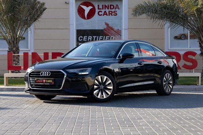Used Audi A6 40 TFSI V (C8), 2.0 l, 2022 in Dubai by Linda Cars, Black color. GCC Specs | AUTO.AE