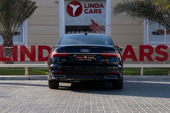 Used Audi A6 40 TFSI V (C8), 2.0 l, 2022 in Dubai by Linda Cars, Black color. GCC Specs | AUTO.AE