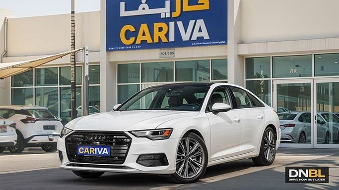 Used Audi A6 45 TFSI V (C8) Facelift, 2.0 l, 2024 in Dubai by Cariva Used Cars , White color. GCC Specs | AUTO.AE