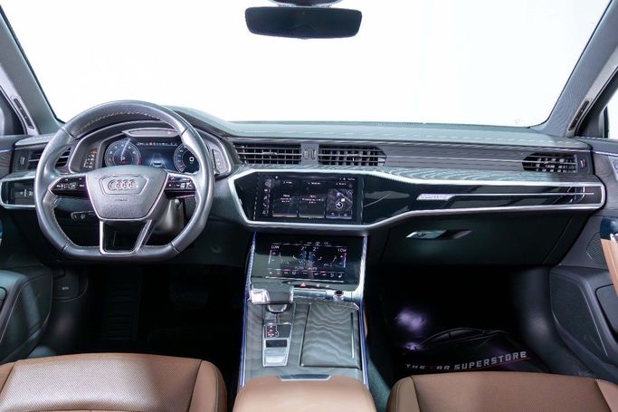 Подержанный Audi A6 45 TFSI Long V (C8) Рестайлинг, 2.0 л, 2024 в Дубае от The Car Superstore Белый цвет. GCC | AUTO.AE