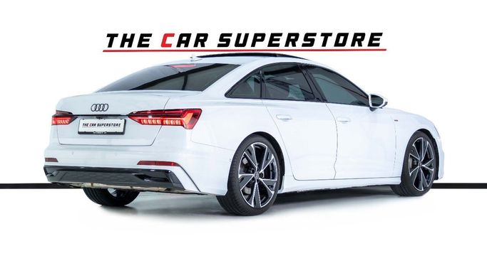 Подержанный Audi A6 45 TFSI Long V (C8) Рестайлинг, 2.0 л, 2024 в Дубае от The Car Superstore Белый цвет. GCC | AUTO.AE