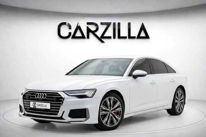 Подержанный Audi A6 55 TFSI V (C8), 3.0 л, 2019 в Дубае от Carzilla Motors Белый цвет. GCC | AUTO.AE | Объявление #262548