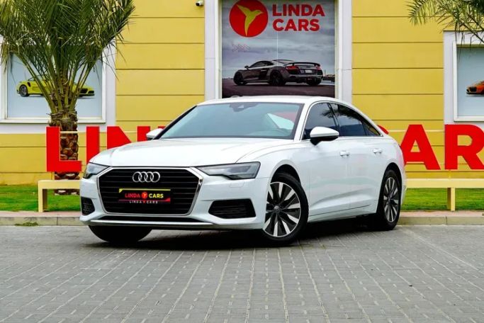 Подержанный Audi A6 45 TFSI Long V (C8), 2.0 л, 2020 в Дубае от Linda Cars Белый цвет. GCC | AUTO.AE | Объявление #265251