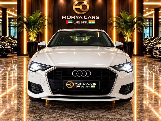 Used ⁦Audi A6 45 TFSI V (C8), 2.0 l, 2020⁩ in UAE, Dubai by Morya Jeswani Cars, White color. GCC Specs | AUTO.AE | Listing #288493