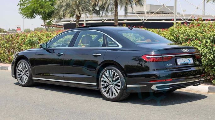 Used Audi A8 Long 55 TFSI IV (D5) Facelift, 3.0 l, 2024 in Dubai by Auto Max Group, Black color.  | AUTO.AE