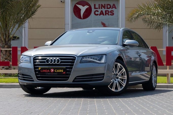 Used Audi A8 Long III (D4), 4.2 l, 2011 in Dubai by Linda Cars, Grey color. GCC Specs | AUTO.AE