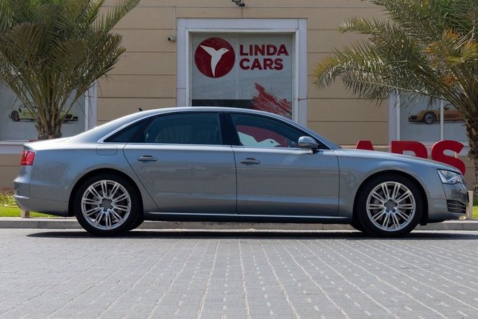 Used Audi A8 Long III (D4), 4.2 l, 2011 in Dubai by Linda Cars, Grey color. GCC Specs | AUTO.AE
