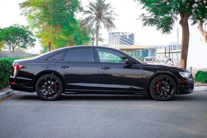 Used Audi A8 55 TFSI IV (D5) Facelift, 3.0 l, 2024 in Dubai by Royal Diamond Motors, Black color. GCC Specs | AUTO.AE