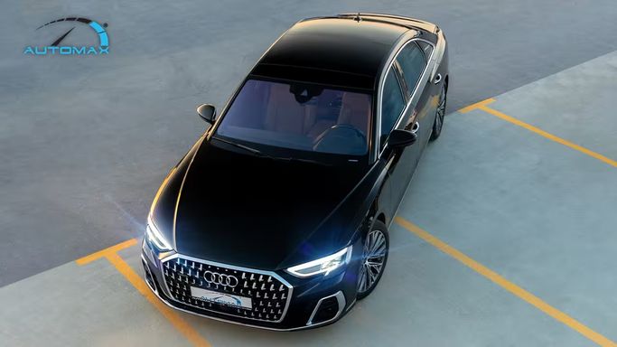 مستعملة Audi A8 Long 55 TFSI عملية فيس ليفت IV (D5), 3.0 l, 2024 في في دبي من Automax®، اللون أسود.  | AUTO.AE | إعلان #264803