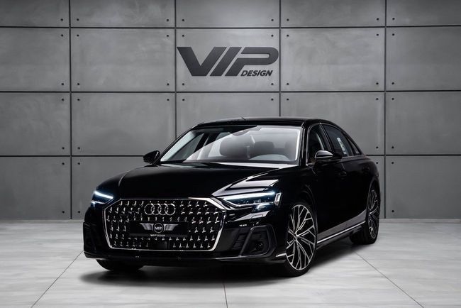 جديدة ⁦Audi A8 55 TFSI عملية فيس ليفت IV (D5)، 3.0 l، 2026⁩ في في الإمارات, دبي من VIP Design، اللون أسود. مواصفات الخليج | AUTO.AE | إعلان #287780