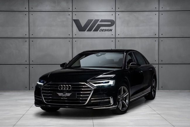 مستعملة ⁦Audi A8 Long 55 TFSI IV (D5)، 3.0 l، 2019⁩ في في الإمارات, دبي من VIP Design، اللون أسود. مواصفات الخليج | AUTO.AE | إعلان #287782