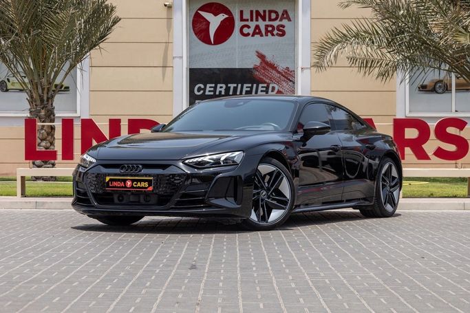 Used Audi e-tron GT I, 2023 in Dubai by Linda Cars, Black color. GCC Specs | AUTO.AE