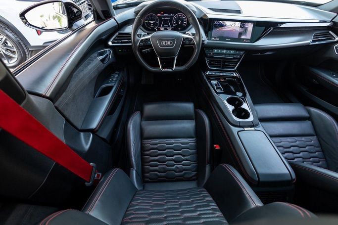 Used Audi e-tron GT I, 2023 in Dubai by Linda Cars, Black color. GCC Specs | AUTO.AE