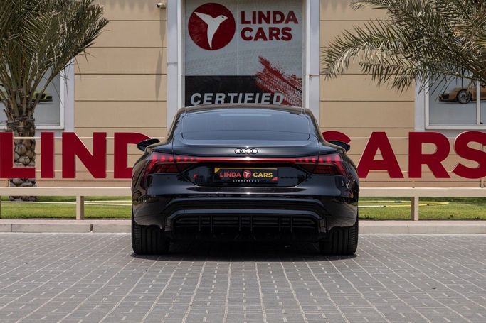 Used Audi e-tron GT I, 2023 in Dubai by Linda Cars, Black color. GCC Specs | AUTO.AE