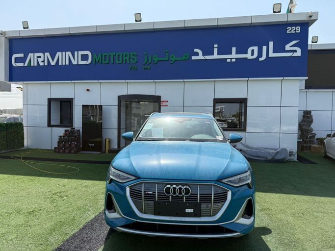New Audi e-tron 50 I, 2023 in Dubai by CARMIND MOTORS, Blue color. Chinese Specs | AUTO.AE