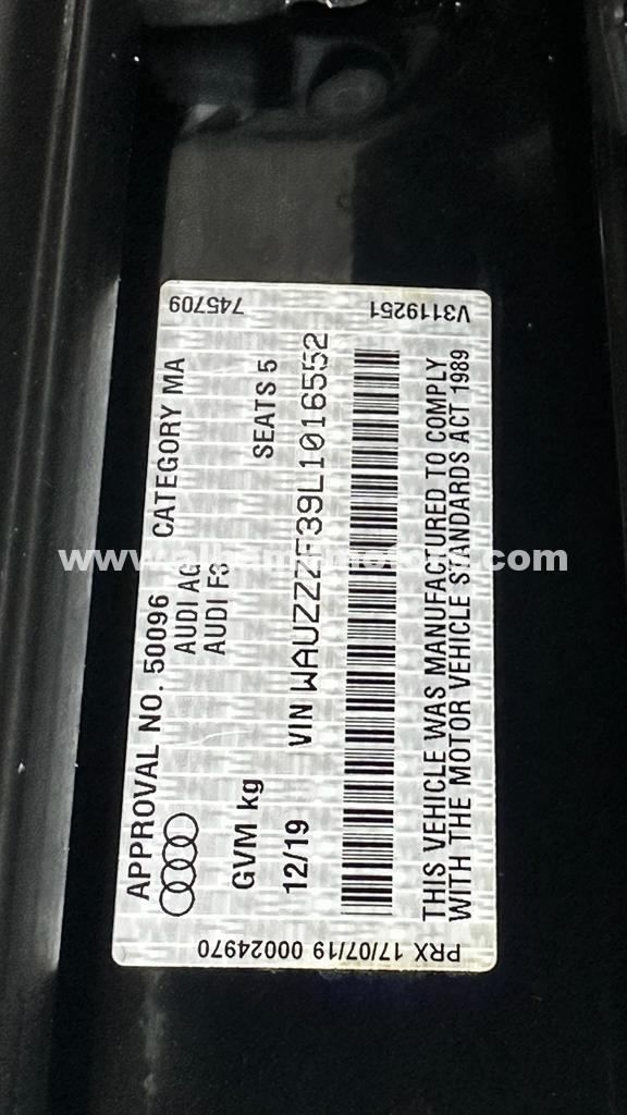 Подержанный Audi Q3 35 TFSI II (F3), 1.4 л, 2020 в Дубае от Alhamd Motors Черный цвет. Other | AUTO.AE