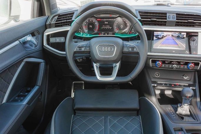 New Audi Q3 35 TFSI II (F3), 1.5 l, 2025 in Dubai by Albakheet Motors, White color. Chinese Specs | AUTO.AE