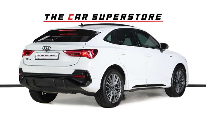 Подержанный Audi Q3 Sportback II (F3), 1.4 л, 2024 в Дубае от The Car Superstore Белый цвет. GCC | AUTO.AE