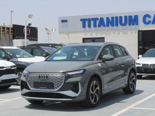 Новый Audi Q4 e-tron 40, 2024 в Дубае от Titanum Cars Серый цвет. Other | AUTO.AE