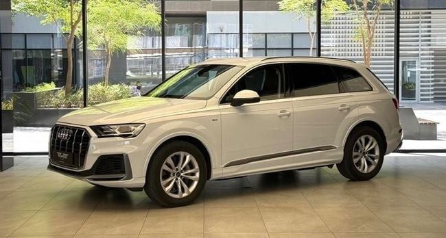 مستعملة ⁦Audi Q7 55 TFSI عملية فيس ليفت II (4M) II (4M)، 3.0 l، 2022⁩ في في الإمارات, دبي من VIP Design، اللون أبيض. مواصفات الخليج | AUTO.AE | إعلان #287818