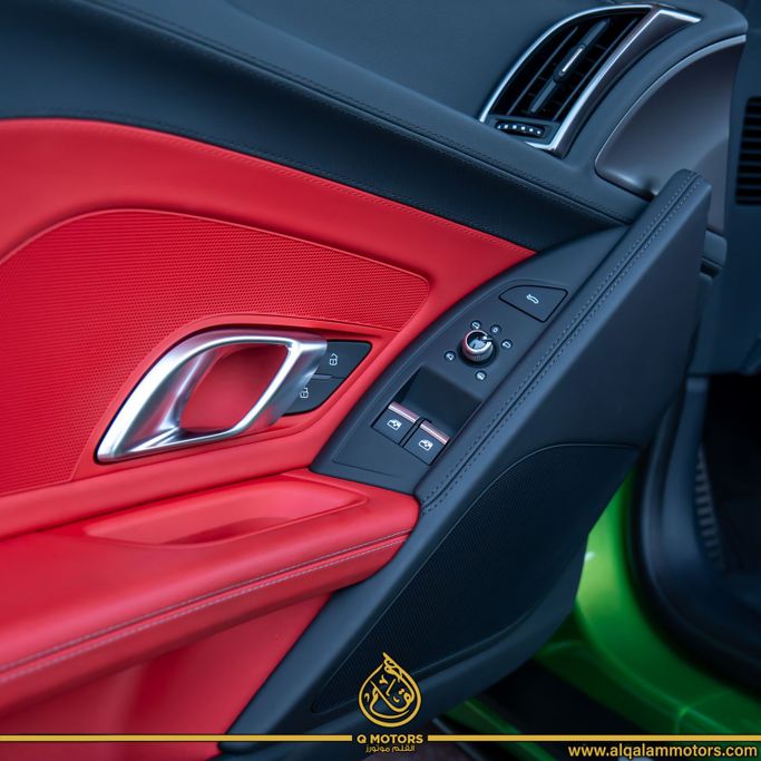 Used Audi R8 V10 performance II (4S) Facelift, 5.2 l, 2023 in Dubai by Q Motors, Green color. European Specs | AUTO.AE