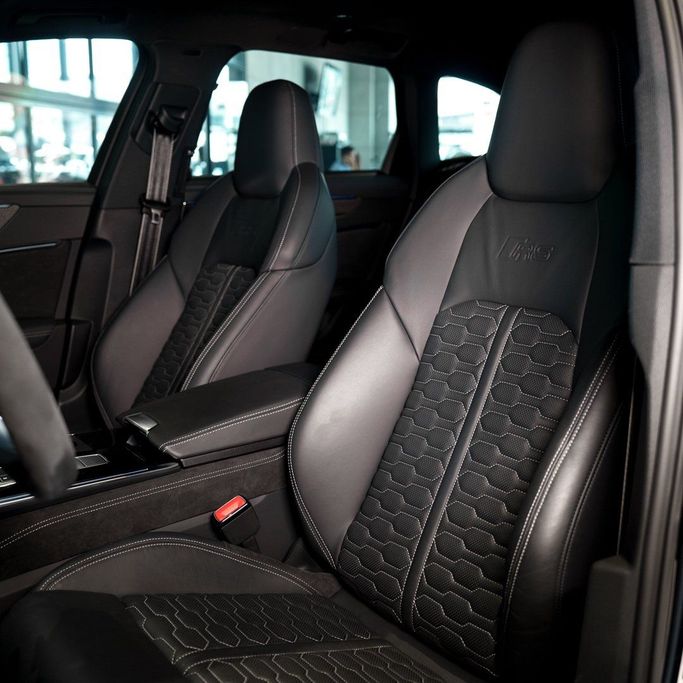 Audi RS 6 performance IV (C8), 2022 sport wagon 5 doors for rent in Dubai by DEIZ, black color | AUTO.AE