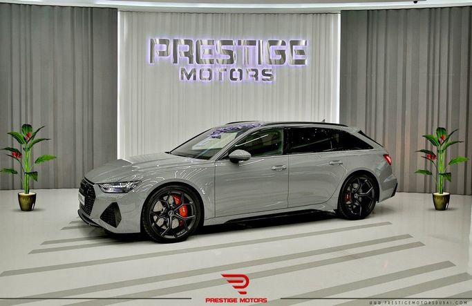 New Audi RS 6 IV (C8), 4.0 l, 2024 in Dubai by Prestige motors, Grey color. Other | AUTO.AE