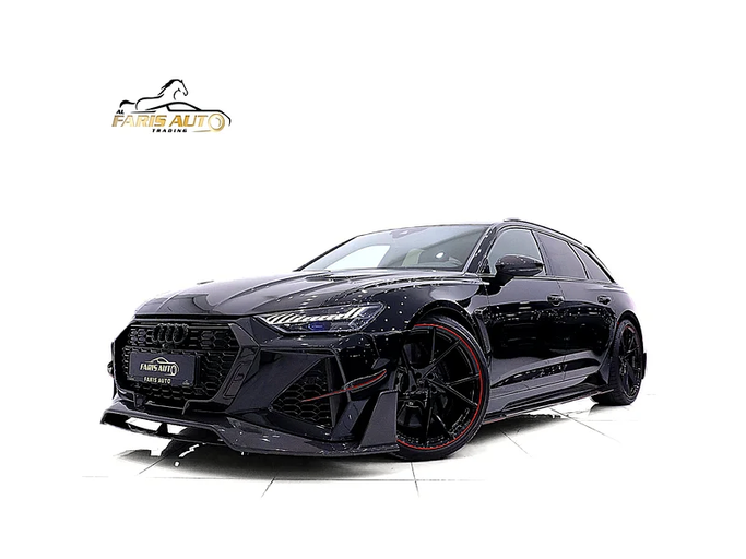 Подержанный Audi RS 6 MANSORY P720 IV (C8), 4 л, 2022 в Дубае от Al Faris Motors Черный цвет. Европейская | AUTO.AE