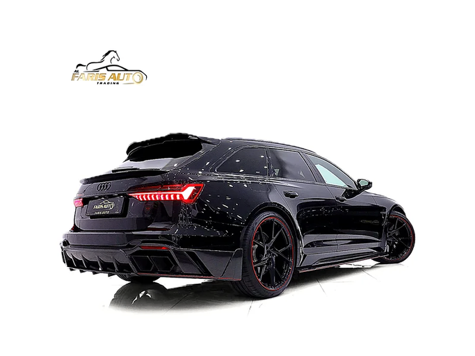 Подержанный Audi RS 6 MANSORY P720 IV (C8), 4 л, 2022 в Дубае от Al Faris Motors Черный цвет. Европейская | AUTO.AE