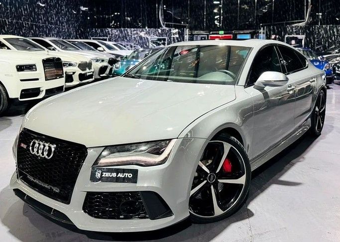Used Audi RS 7 I (4G) Facelift, 4.0 l, 2015 in Dubai by Zeus Motors, Grey color. GCC Specs | AUTO.AE