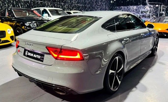 Used Audi RS 7 I (4G) Facelift, 4.0 l, 2015 in Dubai by Zeus Motors, Grey color. GCC Specs | AUTO.AE